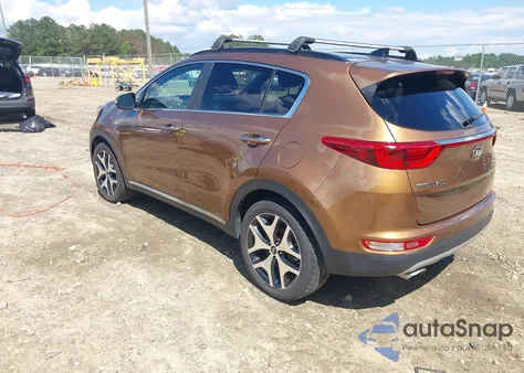 2018 Kia Sportage Sx Turbo z USA, uszkodzony, nr VIN KNDPRCA60J7371581